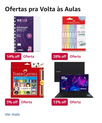 Ofertas Volta as Aulas