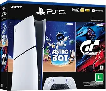 PlayStation 5 Slim Edição Digital 825GB com controle DualSense